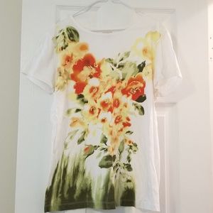 Jones New York Sport Printed Top
